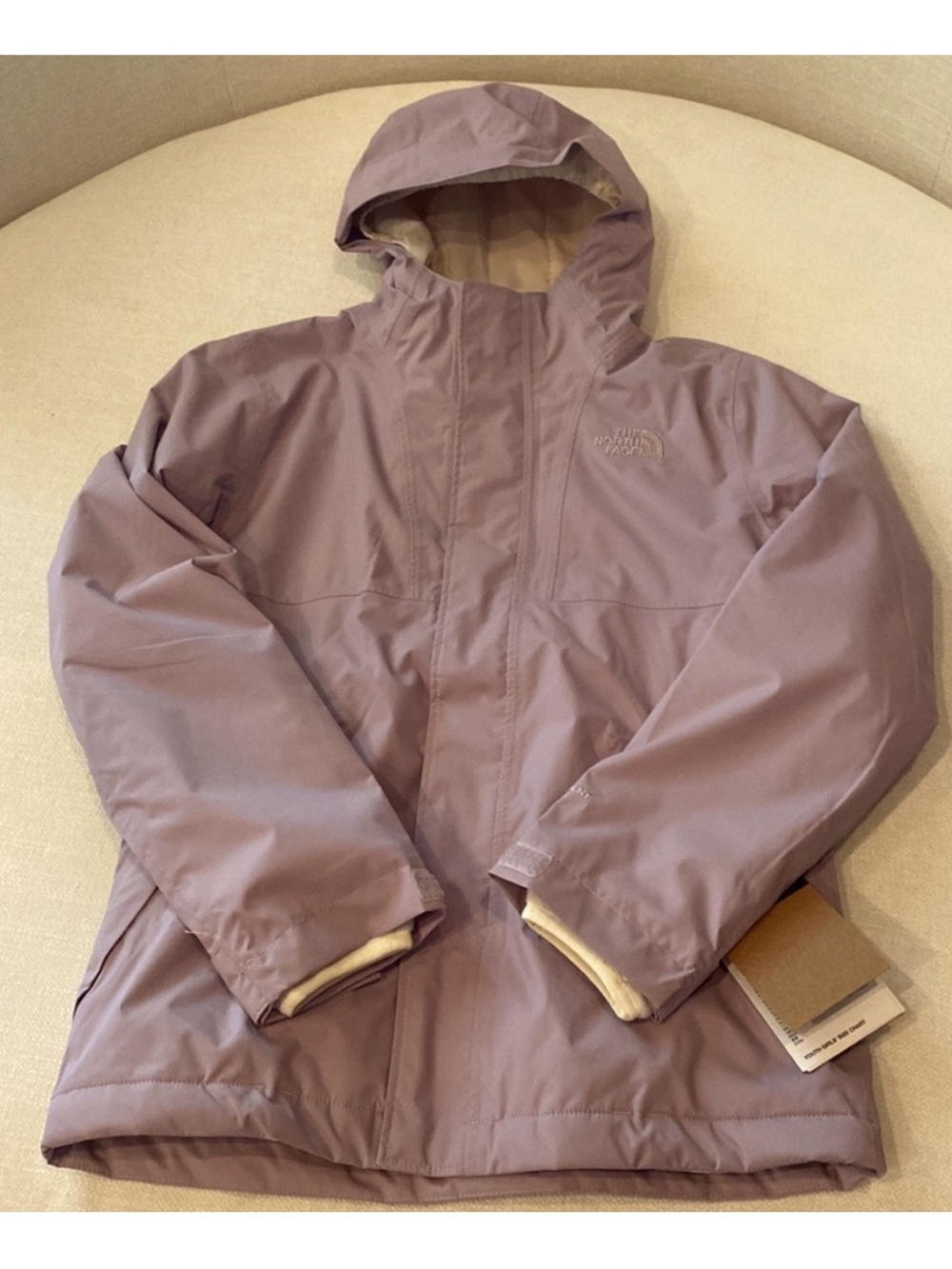 Girls North Face jacket size 10/12